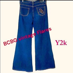 BCBG Generation Vintage flare stretch jeans